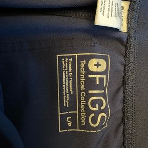 FIGS Navy Blue Kade LP Scrub Pants